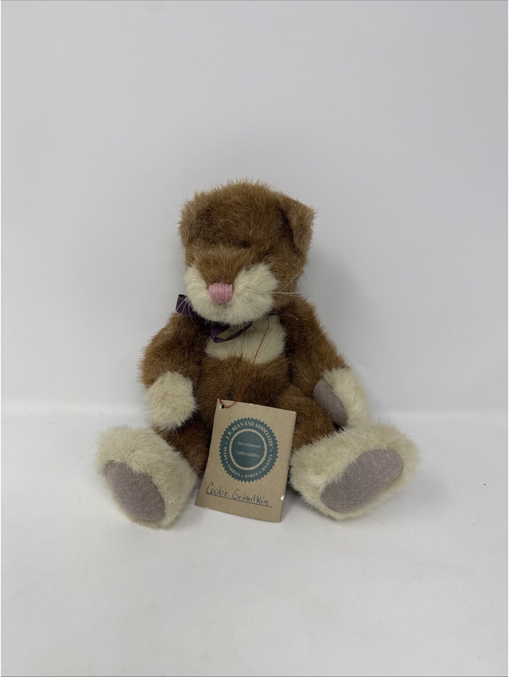 The Boyd's Collection JB Bean Series Cookie Grimilkin Cat Plush Vintage Tags